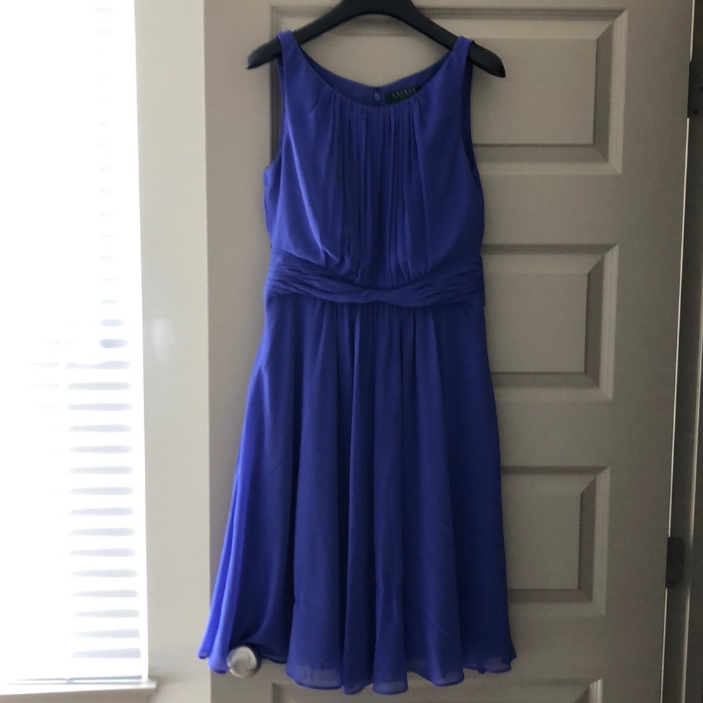 Royal purple dress